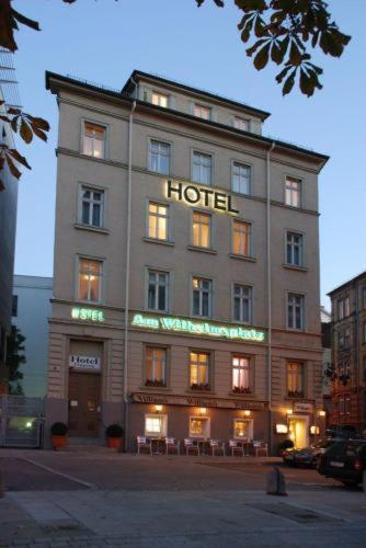 Hotel am Wilhelmsplatz Stuttgart Buitenkant foto